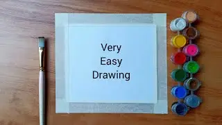 Happy Makar sankranti 🪁 drawing easy/Very easy watercolor Makar sankranti drawing/easy painting