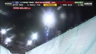 Yater-Wallace wins X Games Tignes SuperPipe gold