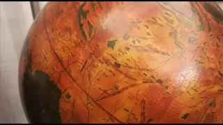 Martin Behaim, Mappamondo, Norimberga 1492 - copia presso Societ&agrave; Geografica Italiana