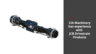 JCB Drivetrain Solutions | CIA Machinery