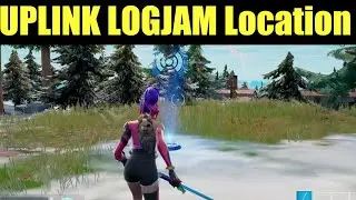 establish device uplink at logjam lumberyard Location - Fortnite (resistance quest)