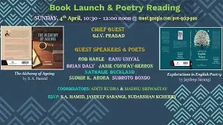 Books launch and Poetry Reading by Indian and Australian Poets: 4th April, 2021