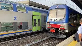 Cronache ferroviarie toscane - Treni vecchi e nuovi in convivenza￼￼ (Settembre 2023)￼