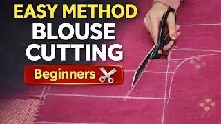 Simple Blouse Cutting Step by Step ✂️ | Beginners ke liye | Hindi