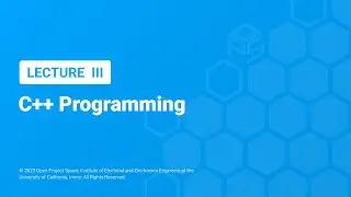OPS Lecture 3: C++ Programming
