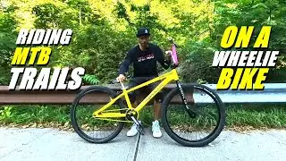 Cunningham MTB Trail Tour On A BMX Wheelie Bike