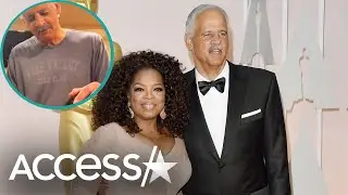 Oprah Watches As Stedman Gives His First Quarantine Haircut