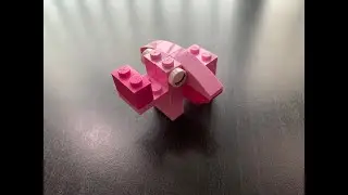 How to build Lego Elephant（乐高教学 - 粉红小象）