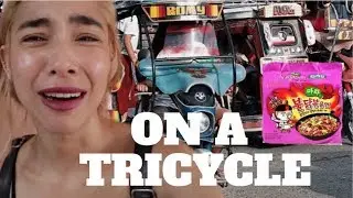 8X SPICY RAMEN CHALLENGE ON A TRICYCLE (Philippines ft. Exploring With Josh)
