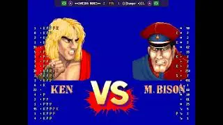 Street Fighter II' - Champion Edition - 🇧🇷 **CAVEIRA NUNES**(A) vs 🇧🇷 (((Danger *))).(A) | Fightcade