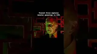 Vincent Price explains monster genealogy in the 1981 film The Monster Club