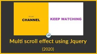 HOW TO CREATE MULTISCROLL