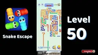 Snake Escape Level 50 Walkthrough 🐍 | Calm Puzzle Escape Game | SolutionGuruji