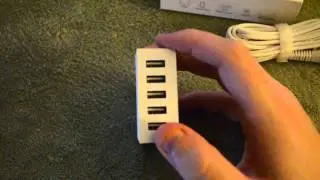 Aukey Multi Ports USB Charging Station Wall Charger (40W 5V/8A 5Ports) with AlPower Tech