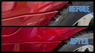 How To Fix Or Remove A Major Scuff / Paint Transfer On A Ceramic Coating! KnightAutoPCD Little Elm