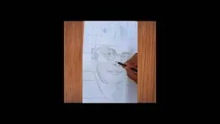 Netaji Drawing, In Progress #shorts #art #republicday #drawing #23january