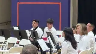 Xander's spring concert