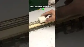 How to make rotavator at home or rotavator kaise bnaye🔥🌪✅#treandingshort #viralshorts #rotavator