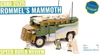 COBI 2525 Rommel's Mammoth - Speed Build Review