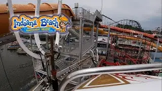Cyclone Coaster - HD POV | Indiana Beach