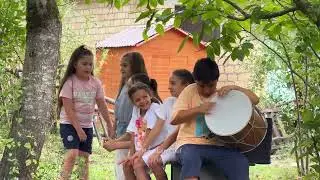 The Pure Joy of Remote Mountain Life! 🏔️ Happy Kids Playing Free &  Cooking a Rustic Feast 🔥