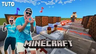 Comment faire BANDE ORGANISÉE sur Minecraft avec des blocs musicaux ! - [TUTO]