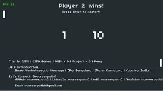 Pong Game - Classic Arcade Remake with LOVE2D | This Is CS50 | CS50 Games | WEEK - 0 | Project - 0.