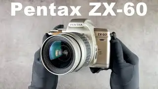 Unboxing Pentax ZX-60 SLR Film Camera | ASMR