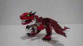 Build and Rebuild: #31032 Red Creatures LEGO Creator ReBrick Competition Entry