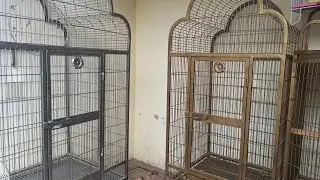 Visit cage shop in Karachi | cage for raw parrot macao |New Cages |B4BIRDS