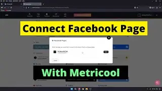 Подключите бизнес-страницу Facebook к Metricool в 2026 году.