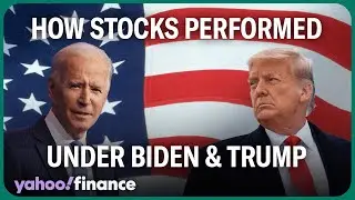 Biden's stock market is now outperforming Trump's