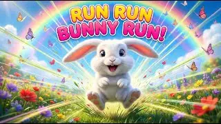 Run Run Bunny Run | Bunny Action Song for Kids | Fun Learning Dance