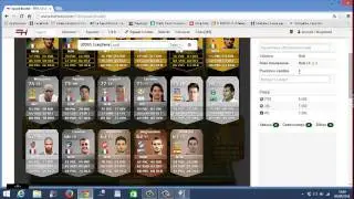 FIFA 14 UT | SQUAD BUILDER #3 HYBRID 60K