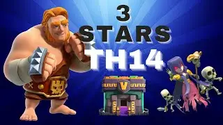 TH14 Attack Strategy Super Giant and Witch perfect &ndash; PT CV14 ataque 3 estrelas - Clash of Clans 2021