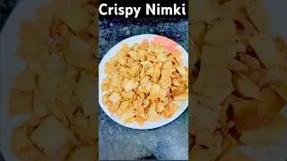 Crispy Nimki | Nimki Namkeen | Diamond chips recipe | #shortvideo #recipe #snacks  #making #viral