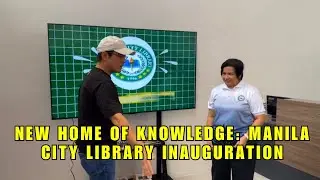 LIVE: Inauguration of the New Manila City Library Building | Mayor Isko Moreno | Oct 28, 2025