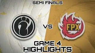FPX vs IG - Game 4 Highlights | League of Legends World Championship 2019 Semi Finals.