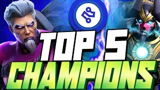 TOP 5 TECH CHAMPIONS in MCOC 2026 ! | Marvel Contest of Champions