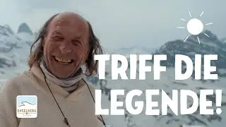 H&ouml;henmeter Million&auml;r Engelberg &ndash; Das ist Snowflake, die lebende Ski-Legende! 🎿🏔️