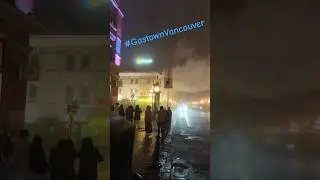 Last delivery of the night surprise steam clock. The video with sound is on TikTok my bad #Gastown￼