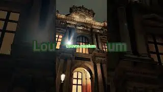 Louvre musium in Paris ❤️ #paris #louvre #louvremuseum #musium #thief #trending #viral #shorts