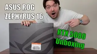 ASUS ROG Zephyrus G16 RTX 5080 Unboxing
