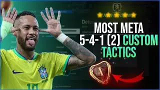 ENDGAME Rank 1 OP Tactics! Best 541(2) Custom Tactics EA FC 24