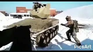 RUSSIAN SOLDIER CATCHES A BULLET!