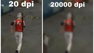 20 dpi to 20000 dpi biggest mistake in free fire