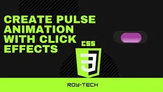 Create Pulse Animation with Click Effects 🤯 | CSSlHTML
