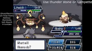 Where to find Aevian Litwick in Pokemon Rejuvenation