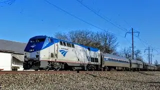 PART THREE HIGH SPEED AMTRAK ACTION! Leaman Place Junction