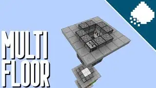 Realistic 2x2 Multifloor Elevator 1.11+ [Tutorial Simple]